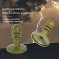 thumbnail image 4 of 4X Capuchon de Protection Protection Auvent Résistant à l'Usure Fournitures de Tente Équipement de Camping Protection de Poteaux Vert, 4 of 9