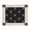 Black, variant on Reversible Throw Blanket, H Pattern Double-Sided Design, Hand-Finished Edges, Soft Cozy Blanket for Sofa, Chair, Bed & Travel, 53" x 69"