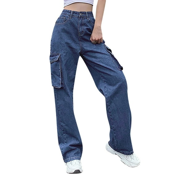 Sngxgn Women's Skinny Ripped Jeans Stretch Mid Rise Distressed Denim Pants(Blue,XS)