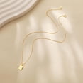 thumbnail image 6 of S925 Sterling Silver Initial Necklaces for Women Dainty 14k Gold Plated Letter Name  Pendant Necklace A-Z Personalized Tag Charm Chain Jewelry Christmas Gifts for Mother Daughter, 6 of 11