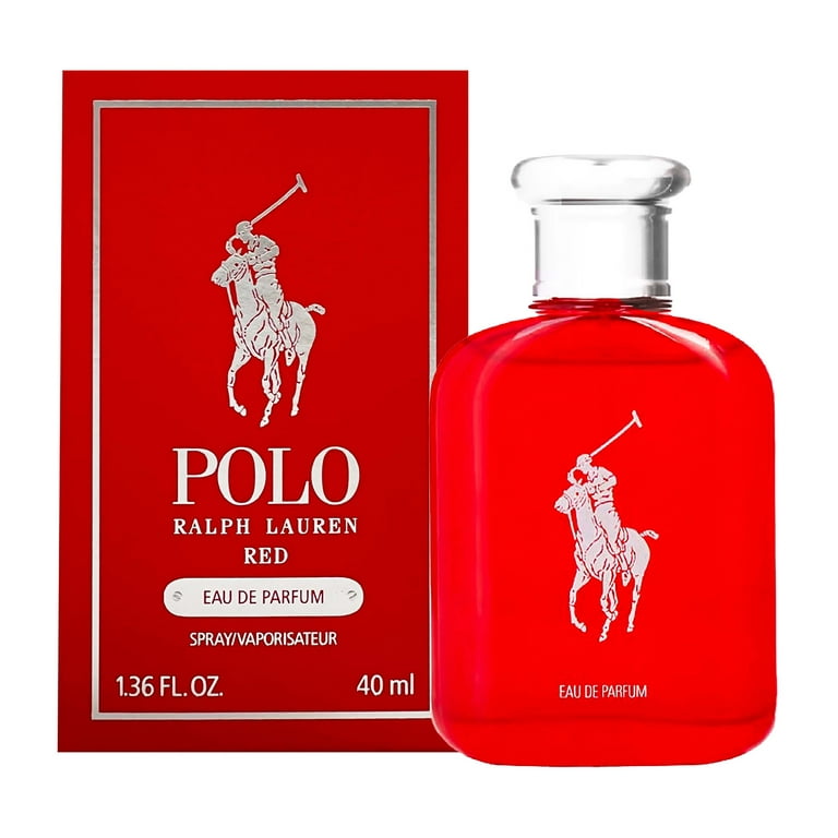 Ralph Lauren Polo Red Eau de Parfum, Cologne for Men, 1.36 oz 