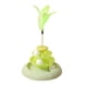 thumbnail image 3 of Rodillo de Juguete para Gato jinwen con Pista de Bolas y Pluma Verde, 3 of 8