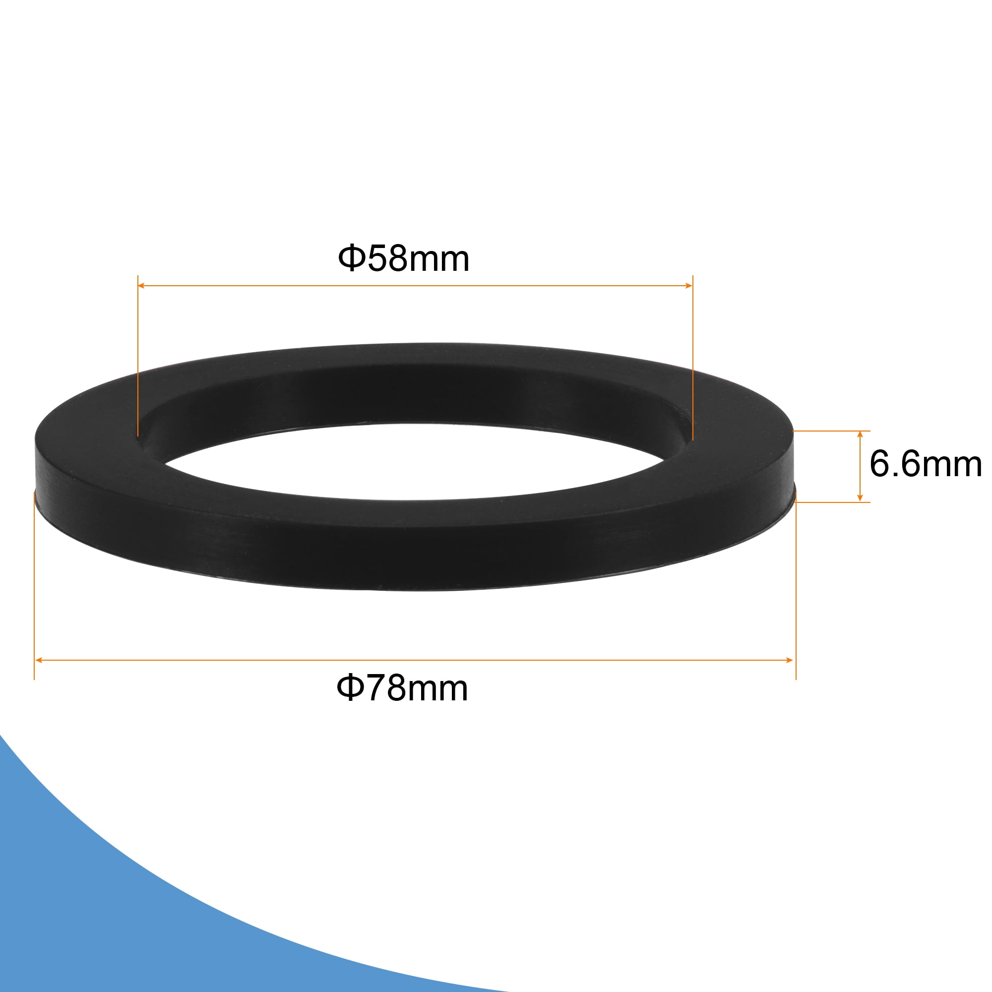 Nitrile Rubber O-Rings 26mm OD X 22mm ID X 2mm Width, Pack Of 10 - Sealing Gaskets For Plumbing, Automotive