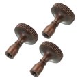 thumbnail image 1 of Unique Bargains Lamp Turn Switch Knob On/Off Replacement Twist Knobs for Lamp Socket, Red Bronze 3 Pack, 1 of 6