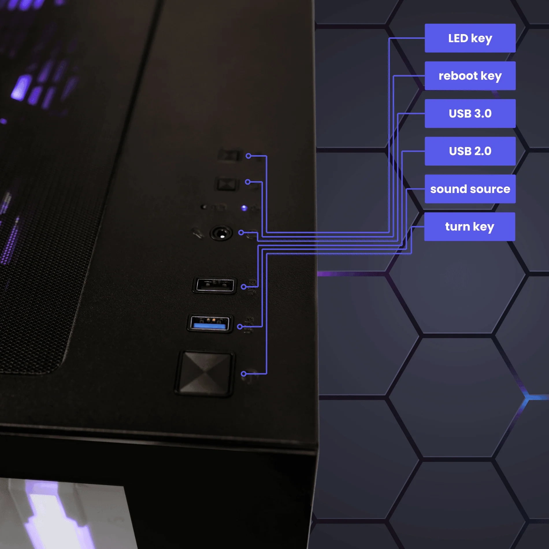 Hyper Cyber Rage | Intel Core Ultra 7 265K | NVIDIA GeForce RTX 5070 12GB | Gaming PC