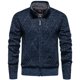 thumbnail image 2 of pstuiky camisas de manga larga para hombre, Suéter de punto de manga larga con cremallera y cuello alto de polar para hombre, estilo informal, a la moda salir tops l, 2 of 7