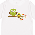 thumbnail image 4 of Inktastic Two Cute Owls on a Branch Boys or Girls Long Sleeve Toddler T-Shirt, 4 of 5