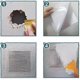 thumbnail image 4 of Drywall Repair Kit Patch Aluminum Self for Covering Cracks Holes Blemishes on Vinyl Siding Fence (5 Pack)4 x4, 4 of 5