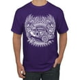 thumbnail image 1 of Wild Bobby, Shake Rattle And Roll Vintage Hot Rods Pop Culture Men's Graphic T-Shirt, Purple, Medium, 1 of 3