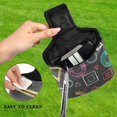 thumbnail image 4 of Haosy Chalk Paint Graphs Golf Mallet Putter Cover Strong Magnetic Leather Golf Club Headcover Closure, 4 of 7