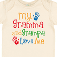 thumbnail image 4 of Inktastic Gramma and Grampa Love Me Boys or Girls Baby Bodysuit, 4 of 5