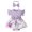 Purple, variant on Vrotazzy Girls Bodysuits for Baby Girls - Sleeveless Ribbed Floral Applique Romper with Textured for Summer Casual Wear - -Piece Bodysuit