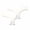 White, variant on OWUUcdse Women's Seamless Panties, Low-rise Breathable Casual 2PC Cheeky Underwear Beige Size M