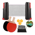 thumbnail image 1 of Xtellar Juego De Ping Pong Portátil Con Red Retráctil Y Raquetas, 1 of 1