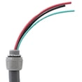 thumbnail image 5 of Maxxima 1/2 in. x 6 ft. Liquid Tight Non Metallic PVC Connector Conduit Cable Whip, 7.6 ft. of 10 AWG Conductor Wires & 10 AWG Grounding wire, One 1/2” Straight & One 1/2” 90° Connector, 5 of 7