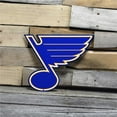 thumbnail image 1 of Authentic Street Signs 90224 12 Po. Logo en Acier St. Louis Blues, 1 of 1