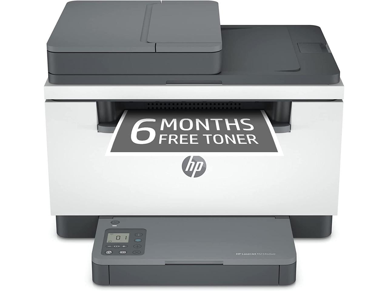 LaserJet MFP Laser Printer w/bonus 6 months Instant Ink toner - Walmart.com