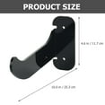 thumbnail image 2 of Miangastore Black Acrylic Yoga Mat Wall Mount Rack for Storage Durable and Stable 2 Pieces, 2 of 8