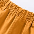 thumbnail image 5 of Kilaqueen Boys School Uniform Shorts with Full Elastic Waist and Side Pockets, Solid Knee Length Casual Shorts for Classroom, Events and Daily Wear, 5 of 6