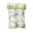 thumbnail image 2 of HongHeng 6Pcs Easter Speckled Eggs Textured Plastic Eggs Easter Decor Pastel Fake Chicken Eggs Easter Bowl Basket Vase Fillers Rustic Spring Easter Decor for Home Table Egg Hunts, 2 of 6
