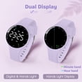 thumbnail image 4 of Woman Sports Watches, Digital Watch with Timer, Dual Vibrating Alarms, LED Display,Pedometer Woman Sports Watch Valentine's Day Gift, 4 of 7