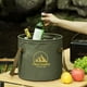 thumbnail image 3 of Cubo de Agua para Viajes Al Aire Libre, Portátil, Gran Capacidad, Plegable, Ideal para Senderismo, Camping y Viajes En Coche, Multifuncional, 20 L, Pvc., 3 of 6