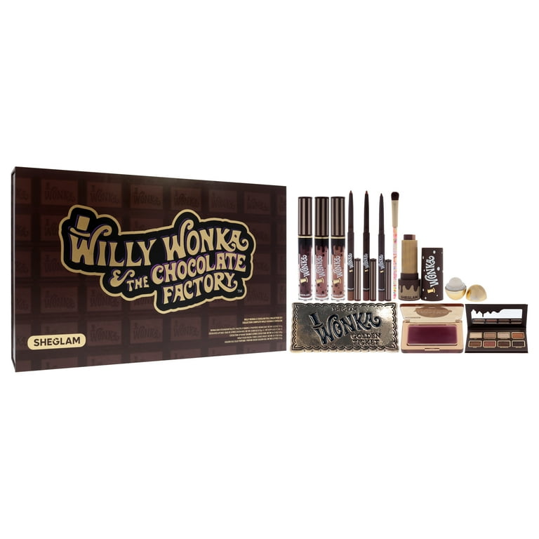 Sheglam Willy Wonka Sheglam Full Collection Set - The Chocolate