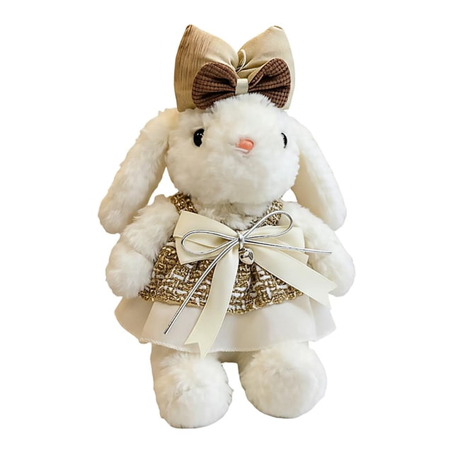 Plush Floppy Eared Bunny Small Animal Bonnie Bunny Baby Doll Rabbit
