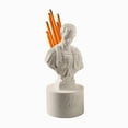 thumbnail image 2 of Pencil Holder Office Decor, Julius Caesar Bust Statue Pen Holder for Desk Organizers Accessories for Desk Office Decoration Accessoris Pencil Holder Stationery Organizer, 2 of 8