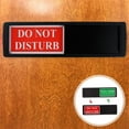 thumbnail image 4 of Señal de no molestar Sunnimix 6xSlider Privacy Disturb Sign para oficina hogar dormitorio restaurante negro, 4 of 8