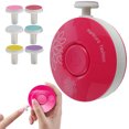 thumbnail image 1 of Muyoka Recortador de uñas para bebés Seguro eléctrico Cortaúñas para bebés Kit de lima de uñas para bebés Juego de manicura con 6 cabezales de molienda para recién nacidos Niños pequeños Dedos de los Muyoka Hogar, 1 of 1