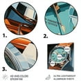 thumbnail image 3 of Designart "Azure Age Luxury Watch painting" Fashion Metal Wall Art, 3 of 5