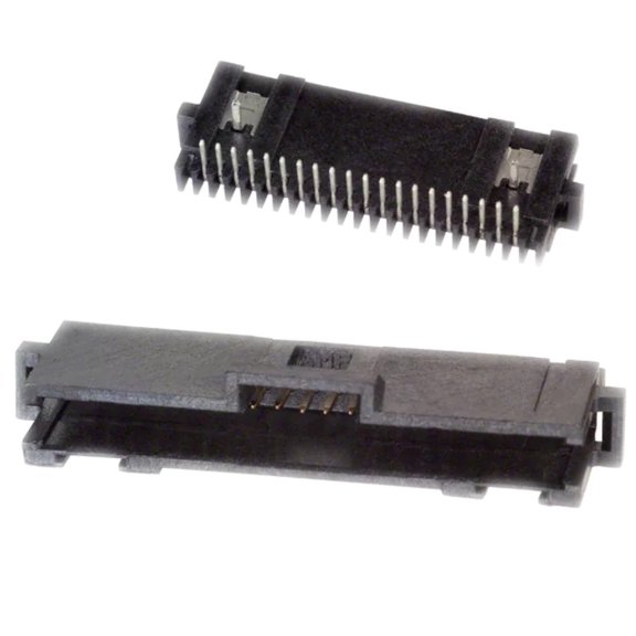 Pack of 4 5-104074-4 Connector Header Through Hole, Right Angle 20 position 0.050 (1.27mm) :RoHS