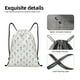 thumbnail image 4 of Fotbe Dancing Dogs Bolsa Mochila con Cordón Estampada, Bolsa de Gimnasio Deportiva, Bolsa Cinch, Bolsa con Cordón para Hombres y Mujeres-Small, 4 of 6