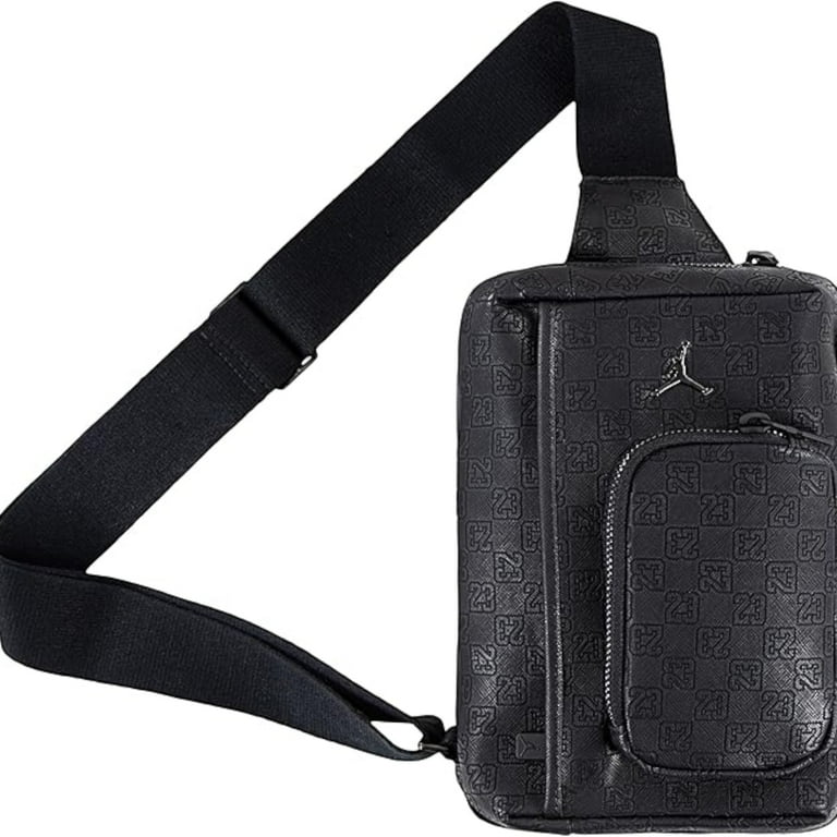 Jordan Monogram Logo Unisex Sling Crossbody Bag Adults - Walmart.com