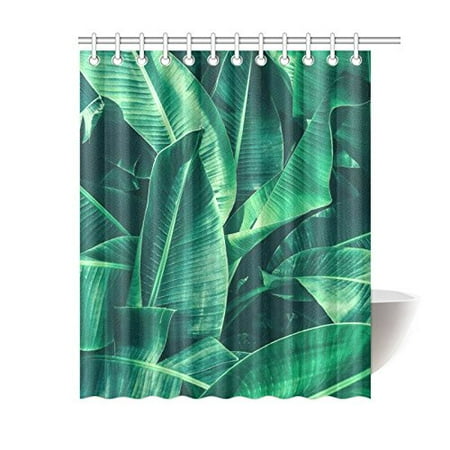 Gckg Tropical Theme Shower Curtain Jungle Palm Leaves Polyester Fabric Bathroom Sets 60x72 Inches Canada Gckg Tropical Theme Shower Curtain Jungle Palm Leaves Polyester Fabric Bathroom Sets 60x72 Inches Canada