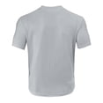 thumbnail image 4 of Men T Shirts Short Sleeve Crewneck Shirt Lightweight Light Gray Tshirt Mens Clothes, 4 of 4