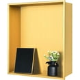 thumbnail image 2 of 12.5×12.5×4.7” Bathroom Recessed Shower Niche,Ready for Tile Waterproof Leak Proof,Bathroom Shelf Organizer Storage for Shampoo&Toiletry,Flush Mount Shower Niche,Gold, 2 of 5