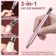 thumbnail image 2 of Set de imanes para nail art uadbau de 4 piezas con diseño ojo de gato, 2 of 7