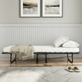 thumbnail image 6 of Linon Luxor Folding Rollaway Guest Bed with 4" Memory Foam Mattress, Cot, 6 of 20