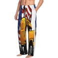 thumbnail image 6 of Honiee American Truck for men - a sleek fusion of Straight Pajama Pants, versatile Lounge Pants, and cozy Sleepwear, all rolled into one-X-Large, 6 of 6