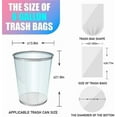 thumbnail image 3 of YILOSF-300 Count 8 Gallon Trash Bags - Heavy Duty Medium Garbage Bags 30 Liter Unscented 0.94 Mil Thick & Leakproof Wastebasket Liners for Kitchen Bathroom Home, 3 of 4