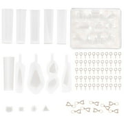 Frehsky tools Resin Mould Craft Tool for DIY Making Jewelry Silicone Handmade Pendant Home DIY