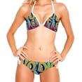 thumbnail image 2 of Thanksgiving Font Detachable Sponge Adjustable Strap Bikini Set 2-Pack Swimwear Swimsuit.SceneManagement Beach Pool Party Vacation., 2 of 6