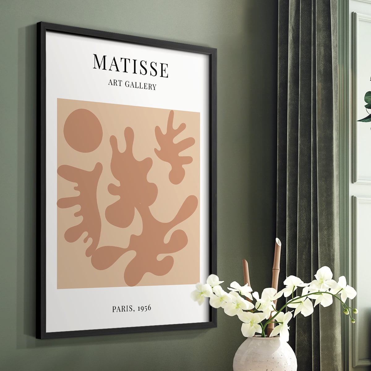 Matisse LXVIII Framed Print - Solid Wood