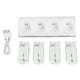 thumbnail image 1 of Cargador de estación de carga 4 en 1 blanco con 4 baterías de 2800 mAh para Wii / Wii UremotesBatería de 2800 mAh, 1 of 15