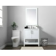 thumbnail image 5 of Elegant Kitchen and Bath 30 Inch SIngle Bathroom Vanity In White, 5 of 7
