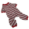 thumbnail image 1 of Pijamas para Perros Bling Bling Suave Elástico Lavable a Máquina Jersey Rayas 4 Patas XL, 1 of 12