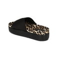 thumbnail image 3 of New Women Qupid Jupiter-01 Lycra Open Toe Leopard Sole Flatform Creeper Slipper, 3 of 5