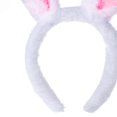 thumbnail image 4 of Diadema de conejo de Pascua con orejas de conejo, diadema para cosplay, disfraz, accesorios para el cabello para niñas adultas y niños, 4 of 5